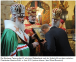 Der Führer der Russisch Orthodoxen Kirche: Ein ehemaliger KGB Agent, so wie Putin....