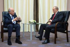 Sepp Blatter und Putin