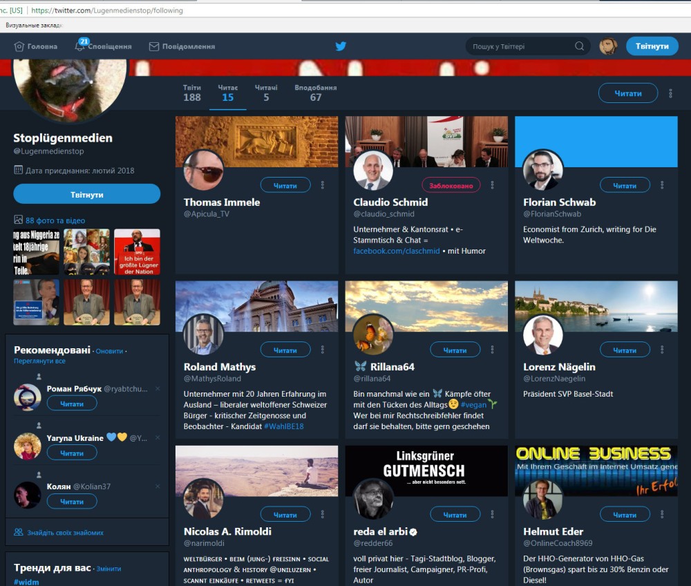 Lugenmediastop liest 15 Twitter Accounts