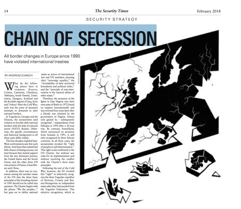 Zumach Chain of Secession